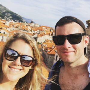 A picture of Dr. Mark and his wife in Dubrovnik, Croatia.
